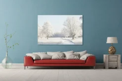 Wandkraft Winter Meadow