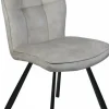 Wildeboer & v/d Weide Eettafelstoel Mabel zonder arm - stof C-Adore 110