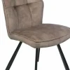 Wildeboer & v/d Weide Eettafelstoel Mabel zonder arm - stof C-Adore 211