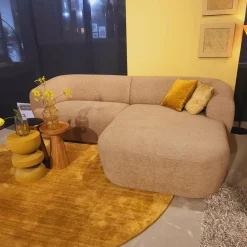 WoonMax Bank Edinburgh - 2 zits met arm links - chaise longue breed