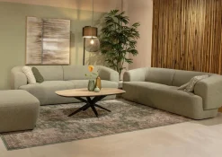 WoonMax Bank Edinburgh - 2 zits met arm links - chaise longue breed