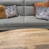 WoonMax Bank Marseille 3 zits Sherlock taupe, hoge rugleuning, brede armleuning - Showroommodel
