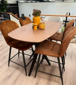 WoonMax Bartafel Neville Deens ovaal - Diverse maten en kleuren.
