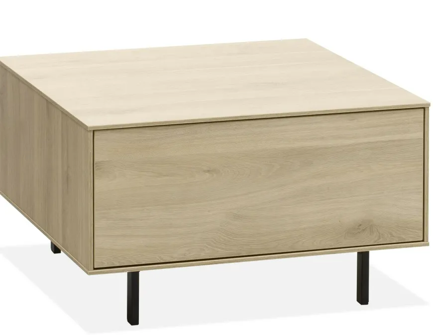WoonMax Bijzettafel Famous Fresh Oak met lade