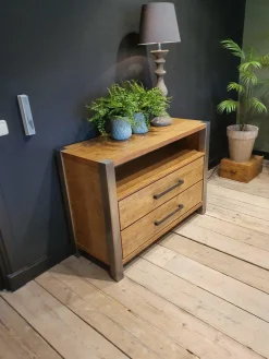 WoonMax Commode Lennox Old Teak - Showroommodel