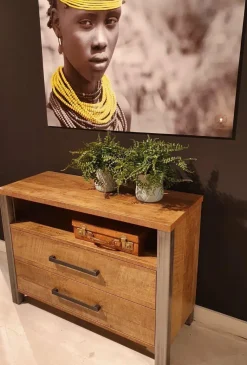 WoonMax Commode Lennox Old Teak - Showroommodel
