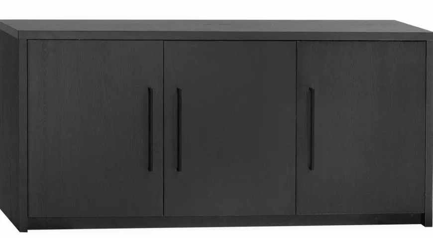 WoonMax Dressoir Broadway 3 deurs - Noir