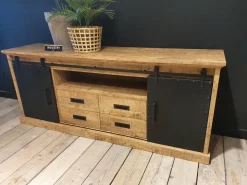 WoonMax Dressoir Industry Mango Groot met 2 deuren en 2 lades