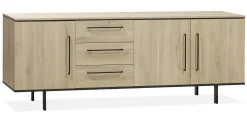WoonMax Dressoir Santorini Groot Fresh Oak - 222 cm