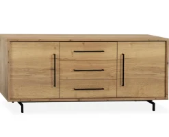 WoonMax Dressoir Valley Lamulux Natur - 180 cm