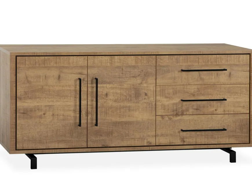 WoonMax Dressoir Westport Lamulux Mango - 180 cm