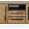 WoonMax Dressoir/tv meubel Maldini Old teak - 2 deuren en 2 lades