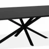 WoonMax Eettafel Broadway 160cm - Noir
