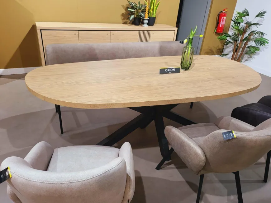 WoonMax Eettafel Organisch Orion - 4 afmetingen - Diverse kleuren