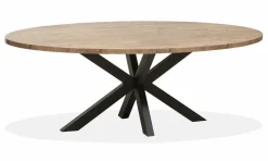 WoonMax Eettafel ovaal Lynn - 4 afmetingen - Diverse kleuren