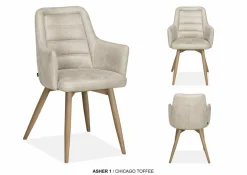 WoonMax Eettafel stoel Asher met vele mogelijkheden