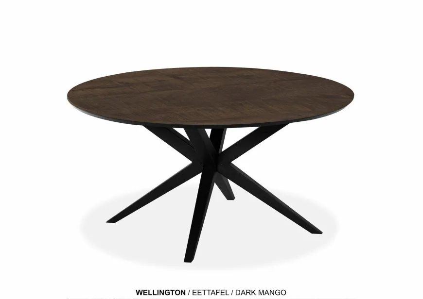WoonMax Eettafel Wellington Rond Lamulux - Diverse kleuren en afmetingen