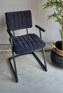 WoonMax Eettafelstoel Mats Miami - Ash, Zwart of Toffee
