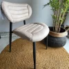 WoonMax Eettafelstoel Rikki Zorro - Antraciet, Sand of Taupe