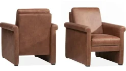 WoonMax Fauteuil Portland rug laag stof Art beige showroommodel