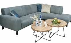 WoonMax Hoekbank Nashville A2 2.5 zits met ottomane Cuba Thyme - Showroommodel