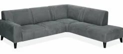 WoonMax Hoekbank Nashville A2 2.5 zits met ottomane Cuba Thyme - Showroommodel