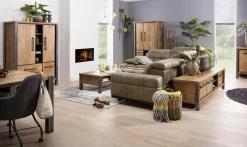 WoonMax Kinga Broodkast 3 dr/3la/3 open Lamulux Old Teak