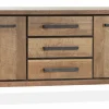 WoonMax Kinga dressoir 2 deurs/3 laden Lamulux Old Teak