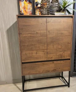 WoonMax Milltown Wandkast met 2 deuren en 1 lade - 116 cm