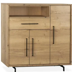 WoonMax Opbergkast Valley Lamulux Natur - 130 cm