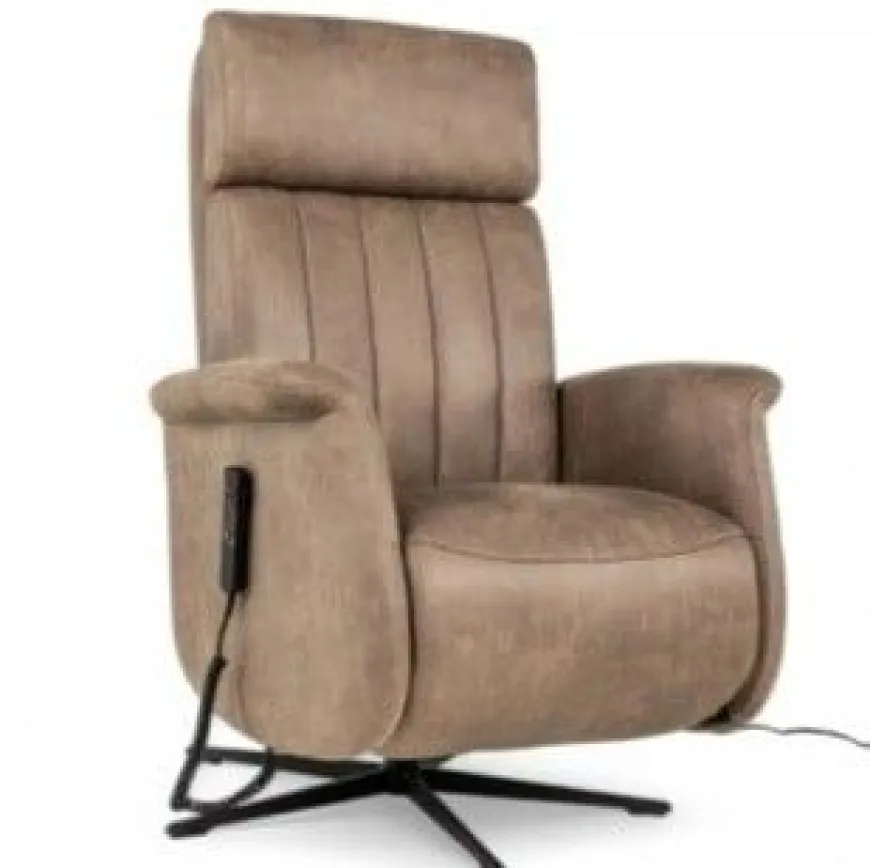 WoonMax Relaxfauteuil Brussel - 4 kleuren Chicago