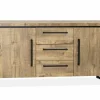 WoonMax Rimini dressoir 2 deurs - 3 lades Lamulux mango 172 cm