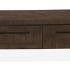 WoonMax Rimini Salontafel 2 lades Lamulux Dark mango
