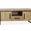 WoonMax Rimini TV meubel 2 deurs - 1 lade Lamulux mango 130 cm