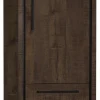 WoonMax Rimini Wandkast 1 deur en 2 lades Lamulux Dark mango