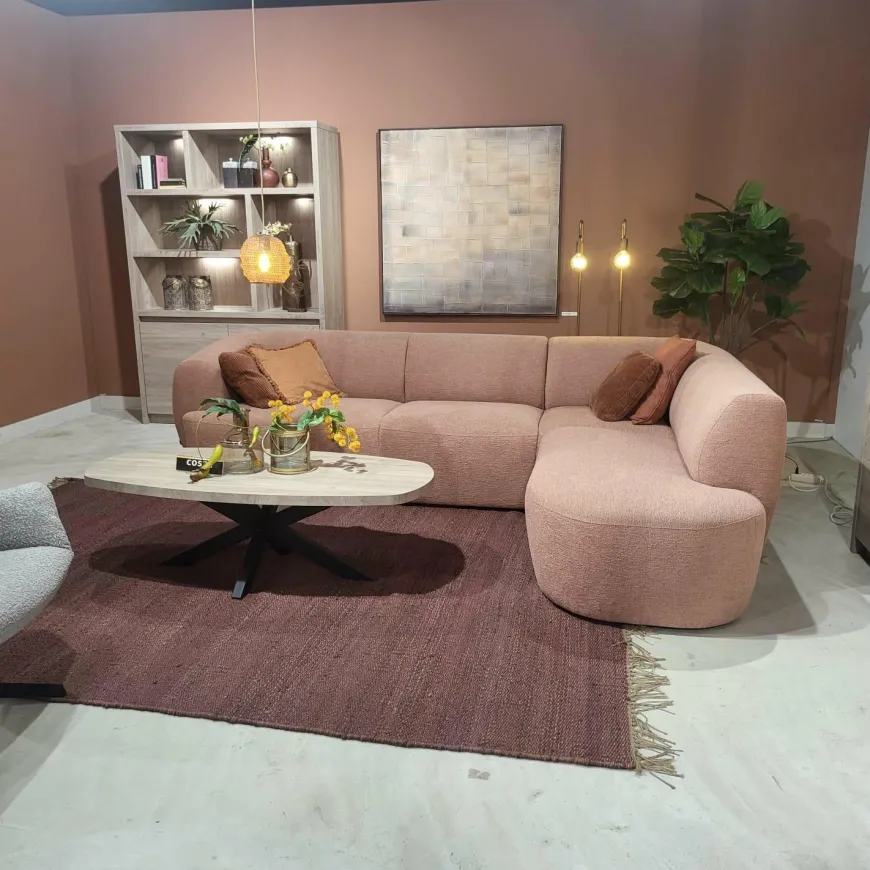 WoonMax Salontafel Deens ovaal Costa - 135 cm - Diverse kleuren