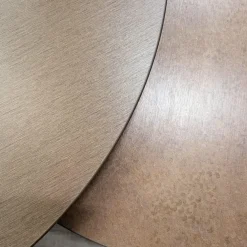 WoonMax Salontafel Harlow set van 2 - lamulux geborsteld gehamerd koper