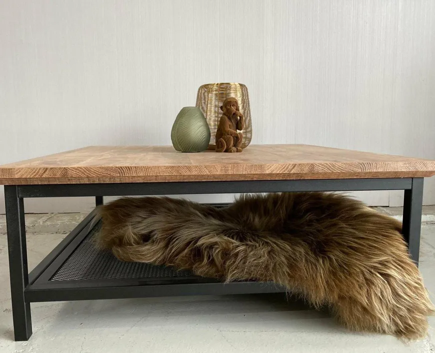 WoonMax Salontafel Industry Mango - 2 afmetingen