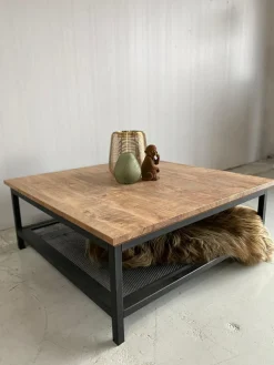 WoonMax Salontafel Industry Mango - 2 afmetingen