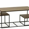 WoonMax Salontafel Mex set van 3 - diverse kleuren lamulux