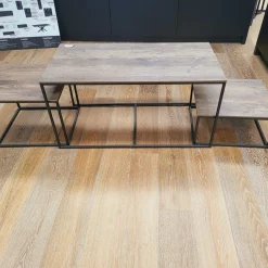 WoonMax Salontafel Mex set van 3 - diverse kleuren lamulux