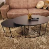 WoonMax Salontafel Tauro set van 2 - diverse kleuren Lamulux