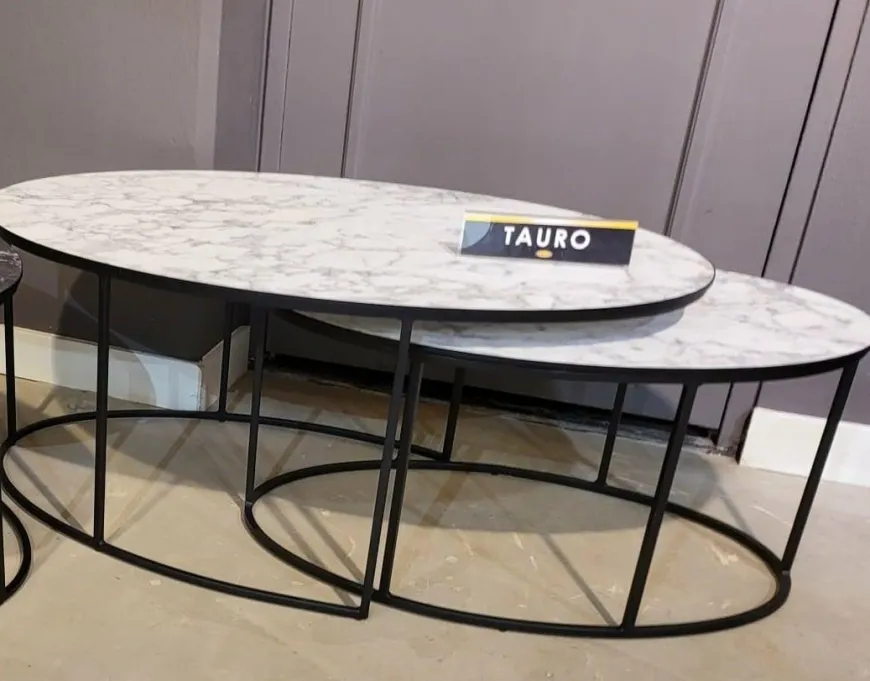 WoonMax Salontafel Tauro set van 2 - diverse kleuren Lamulux