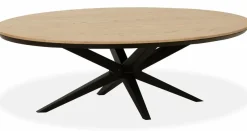 WoonMax Salontafel Wellington Ovaal Lamulux - 135 x 67 cm