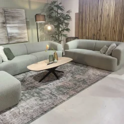 WoonMax Salontafel Wellington Deens Ovaal Lamulux - 135 - 67 cm