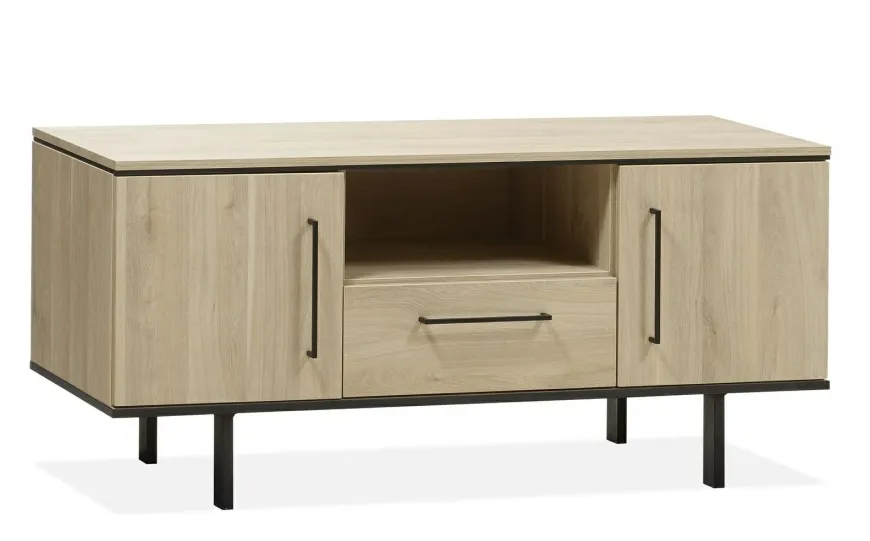 WoonMax Tv meubel Santorini Groot Fresh Oak - klein