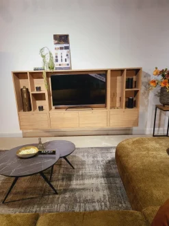 WoonMax TV wandmeubel Blackburn maat S - Diverse elementen en kleuren