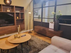 WoonMax TV wandmeubel Blackburn maat M - Diverse elementen en kleuren