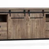WoonMax Vigo Dark Mango dressoir 2 deurs en 4 lades Lamulux