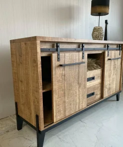 WoonMax Vigo Dark Mango dressoir 2 deurs Lamulux